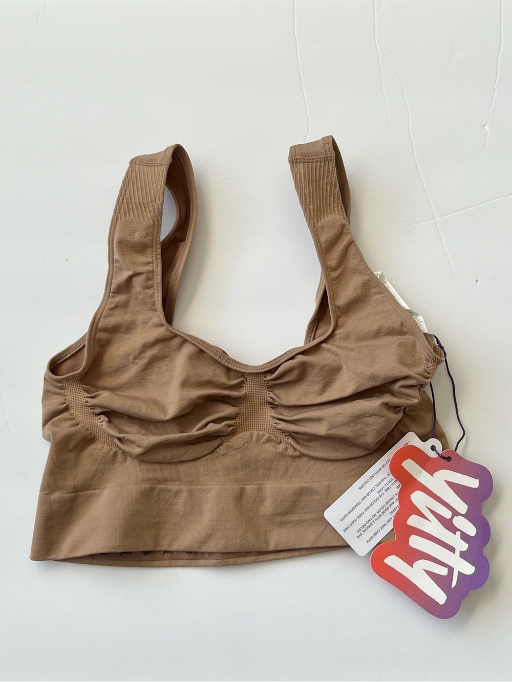 Yitty Nearly Naked Shaping Midi Bra Nude Tan Size XL/XXL NEW NWT - Picture 2 of 6